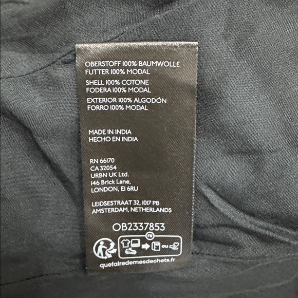 Maeve Anthropologie Black Strapless Plunge Peplum Top Size 4 - Picture 12 of 12